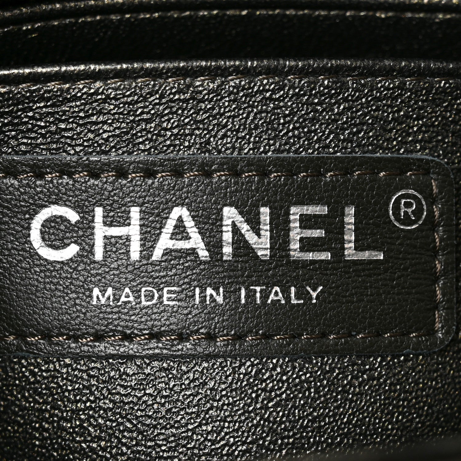 Chanel Caviar Quilted Mini Square Flap Dark Charcoal 6 of 11