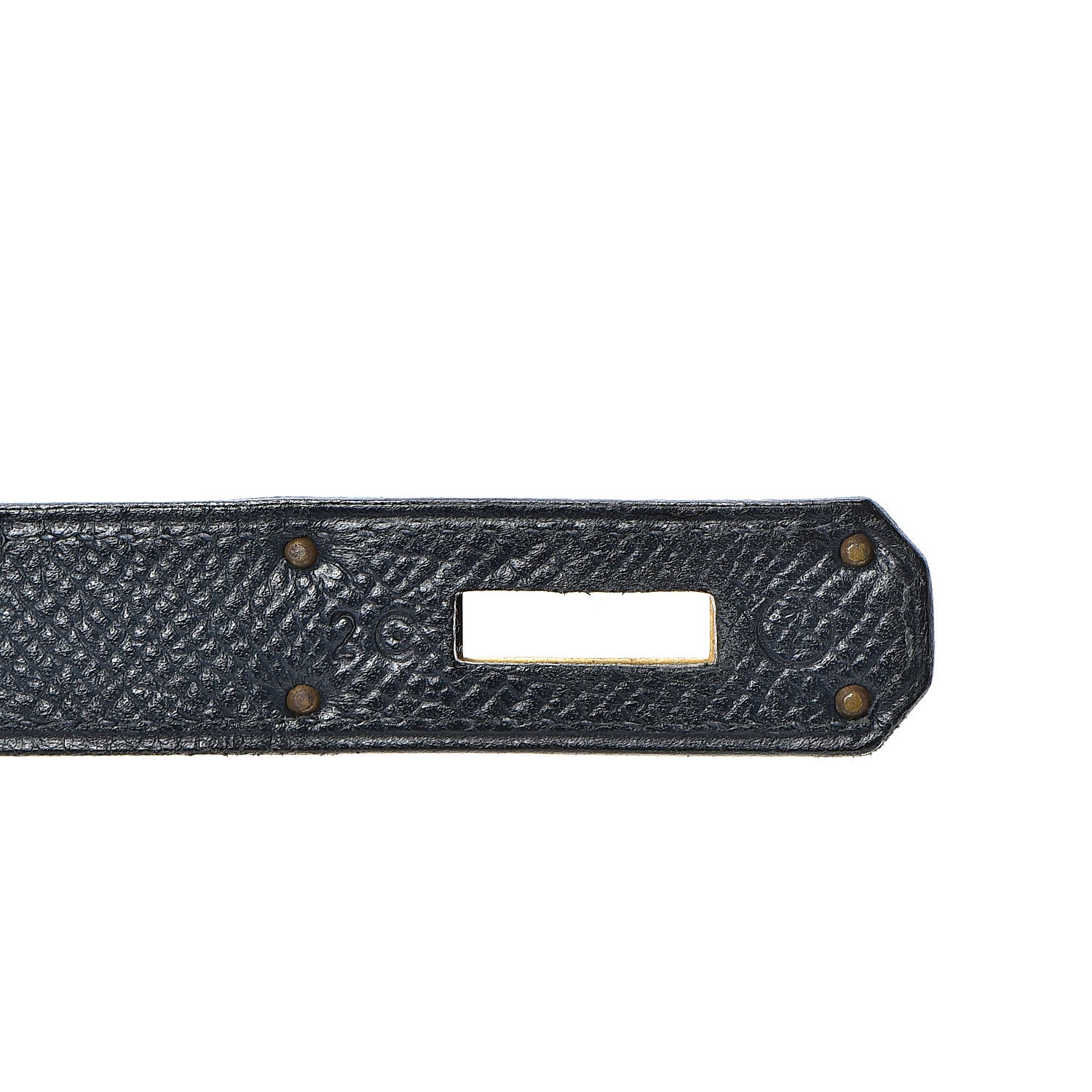 Hermes Courchevel Retourne Kelly 28 Bleu Marine 30 of 48