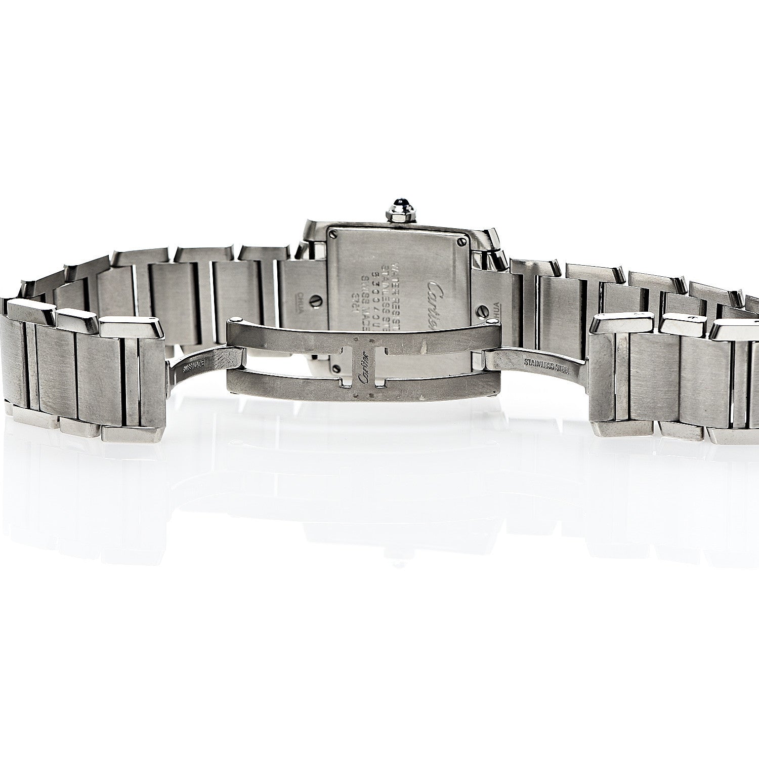 Cartier Stainless Steel 25mm Tank Francaise Quartz Watch 5 of 6