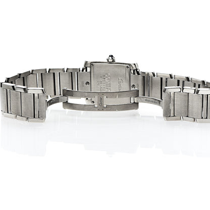 Cartier Stainless Steel 25mm Tank Francaise Quartz Watch 5 of 6