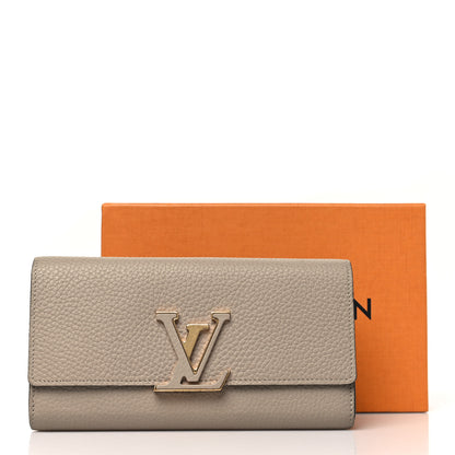 Louis Vuitton Taurillon Capucines Wallet Galet 8 of 8