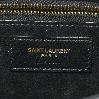 Saint Laurent Smooth Calfskin Le 5 A 7 Hobo Black 6 of 9