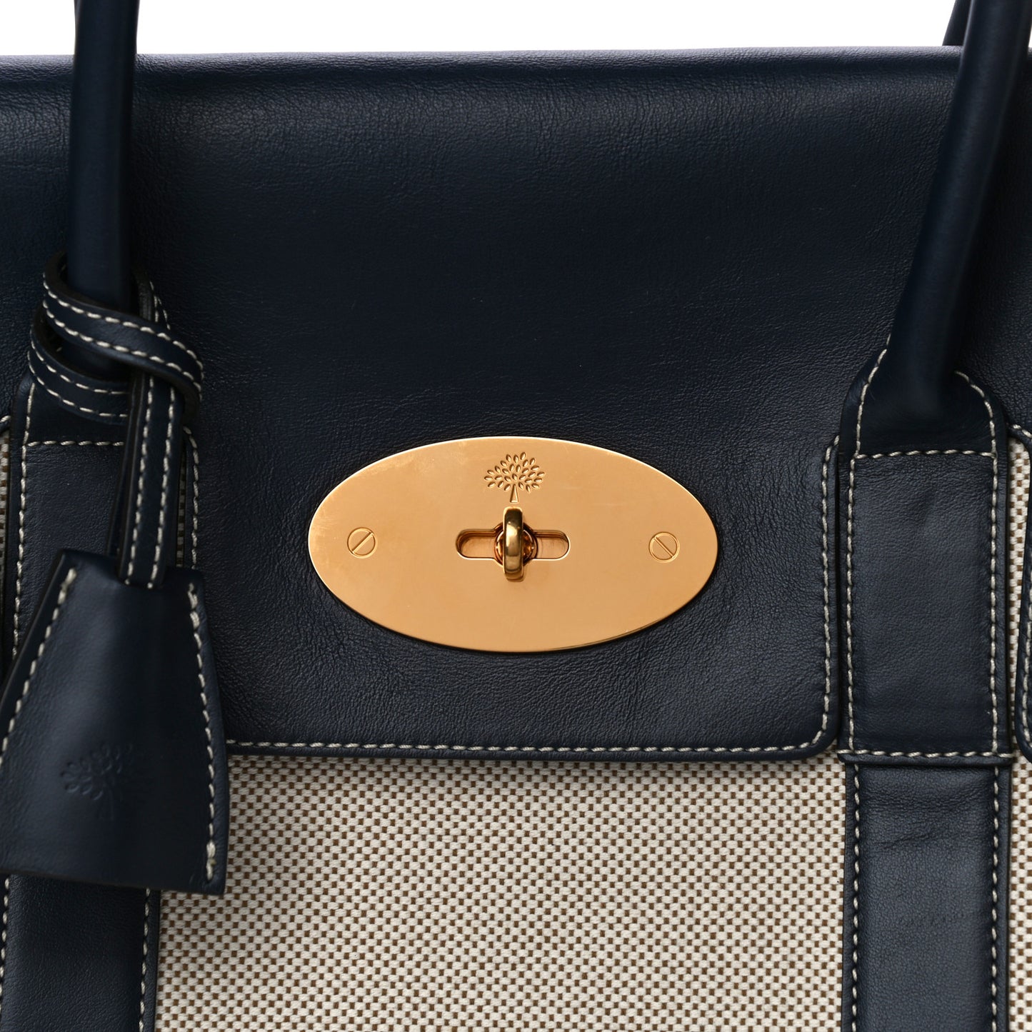 Calfskin Canvas Heritage Bayswater Midnight
