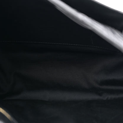 Saint Laurent Crinkled Calfskin Matelasse Monogram Medium Niki Chain Satchel Black 8 of 19