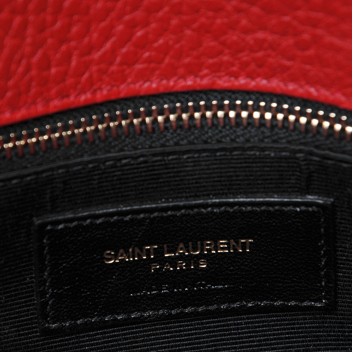 Saint Laurent Grained Calfskin Small Sac De Jour New Red 7 of 8