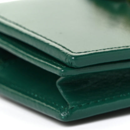 Gucci Calfskin Jackie 1961 Card Case Emerald 7 of 9