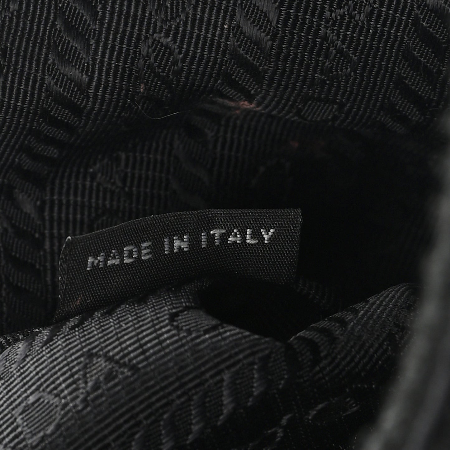 Tessuto Nylon Mini Re-Edition 2000 Bag Black