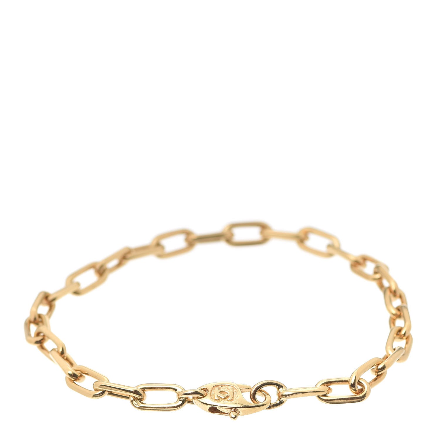 Cartier 18K Yellow Gold Spartacus Link Chain Bracelet 3 of 5
