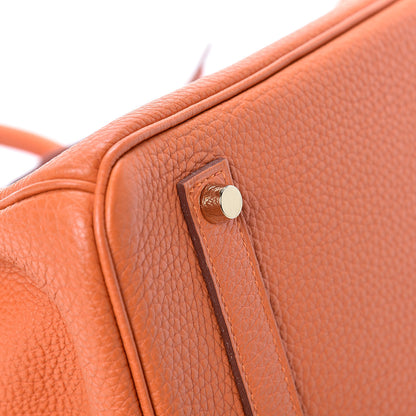 Hermes Togo Birkin 35 Orange 6 of 36