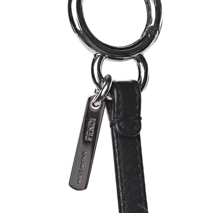 Fendi Mink Fox Goat Fur Karlito Bag Charm Blue 3 of 3
