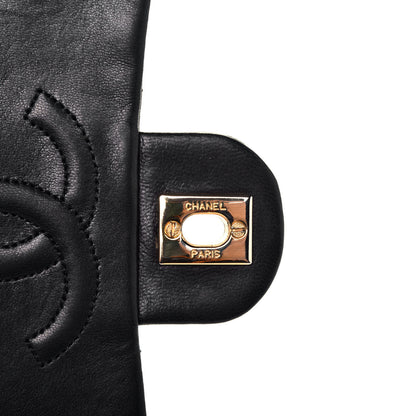 Chanel Lambskin Quilted Mini Square Flap Black 8 of 10