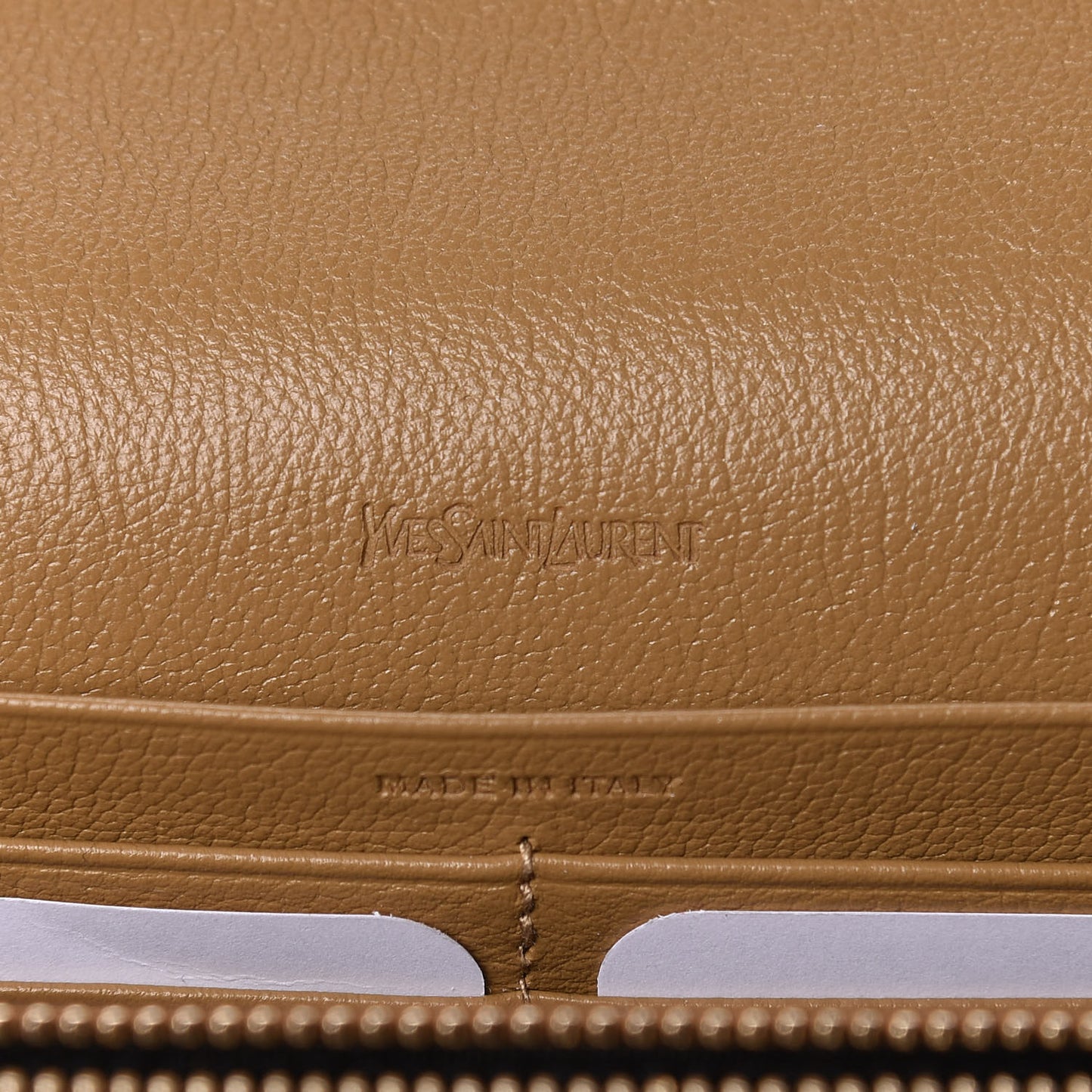 Calfskin Belle de Jour Chain Clutch Beige