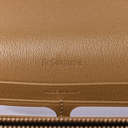 Saint Laurent Calfskin Belle de Jour Chain Clutch Beige 8 of 11