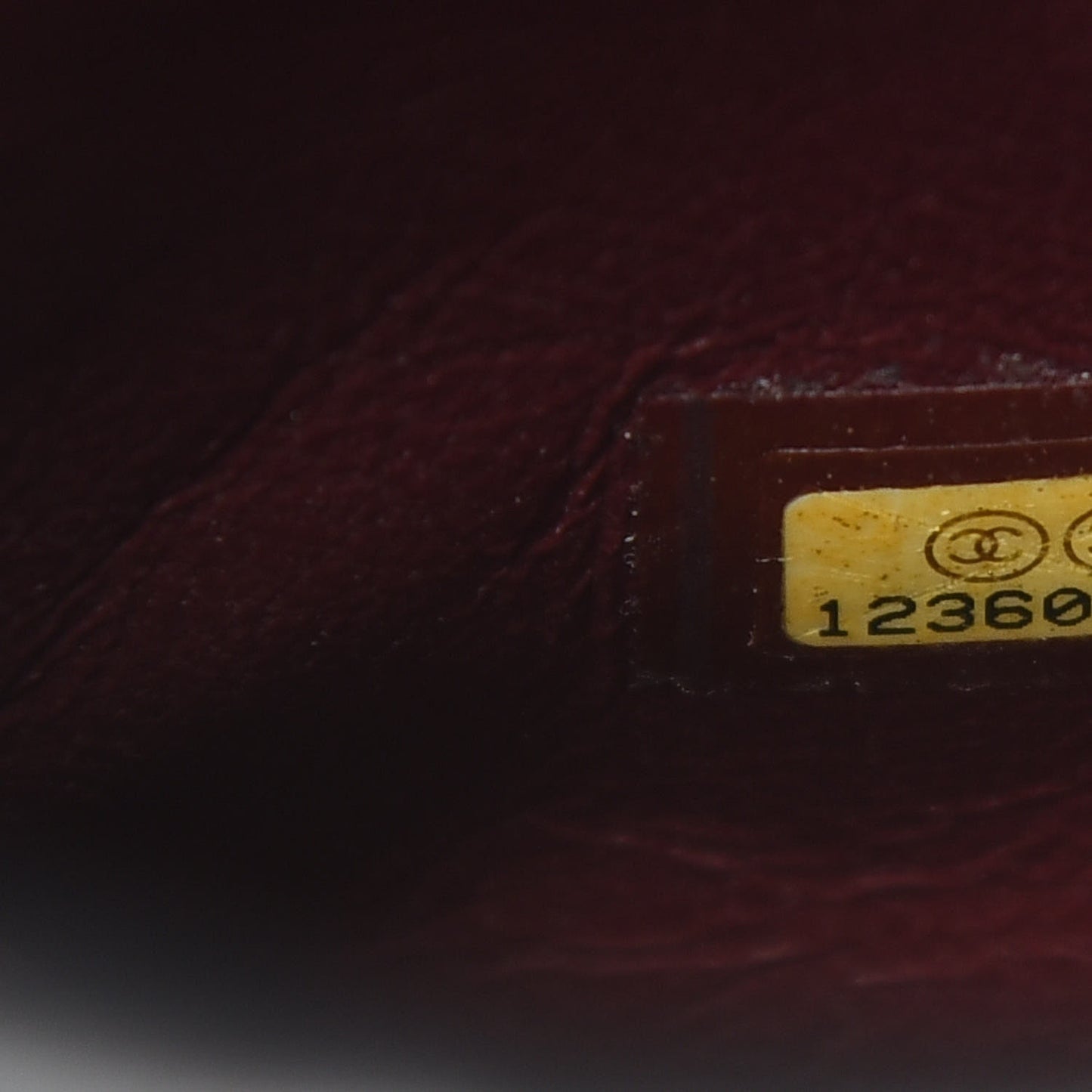 Aged Calfskin Quilted Medium Reissue Camera Case Black