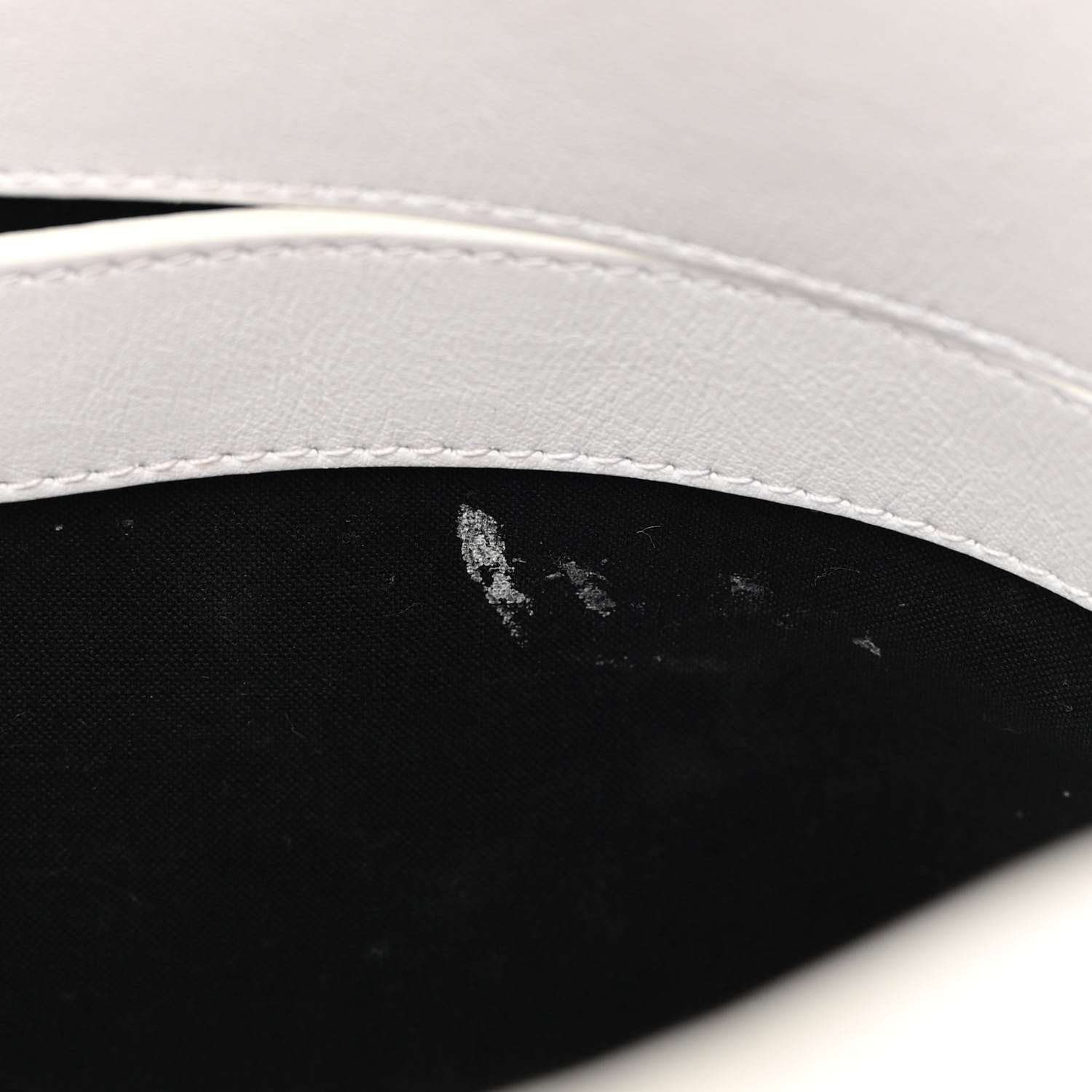 Balenciaga Smooth Calfskin 3D Logo S Ville Top Handle Bag White Screen Blue Black 13 of 20