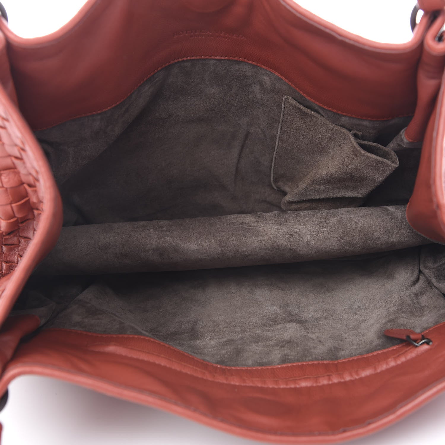 Bottega Veneta Nappa Intrecciato Parachute Bag Brique 4 of 9