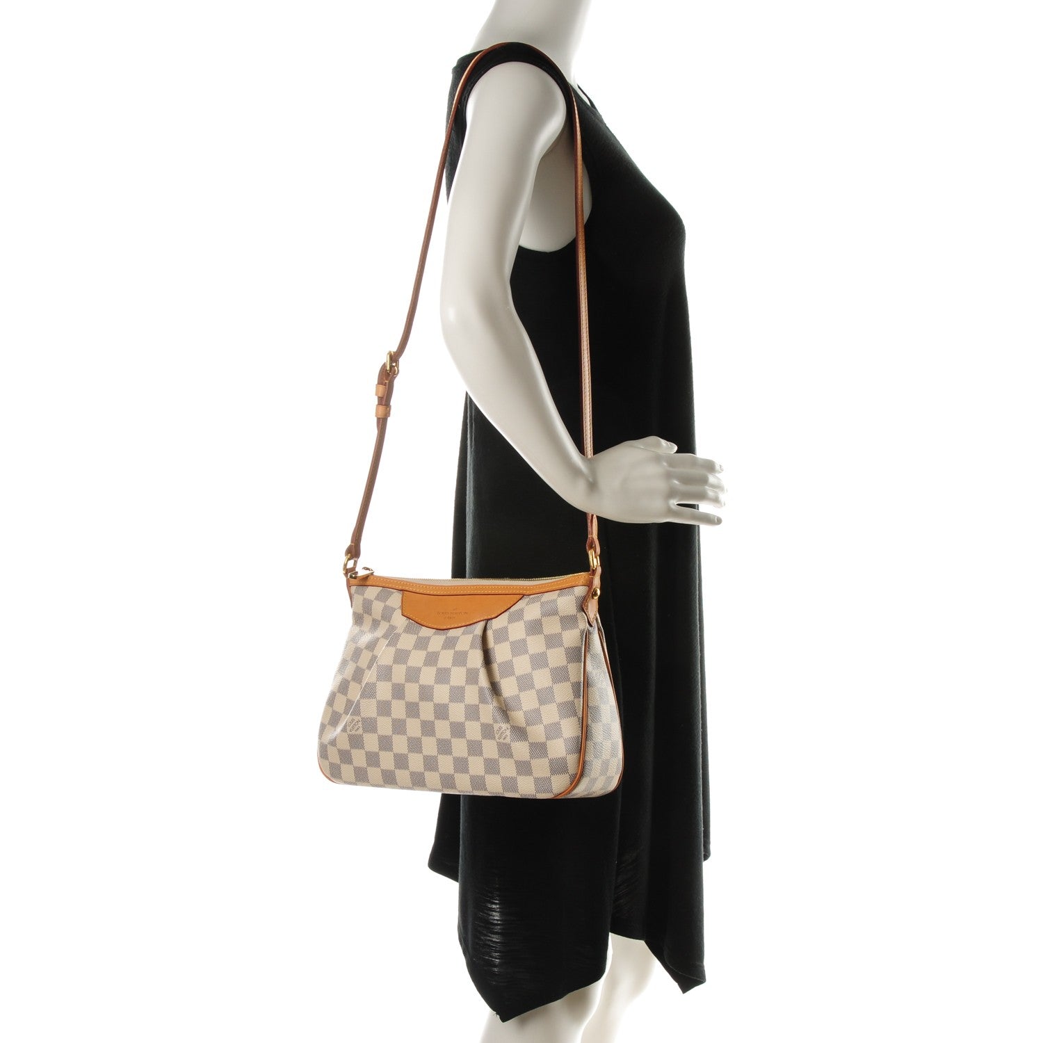 Louis Vuitton Damier Azur Siracusa PM 2 of 7