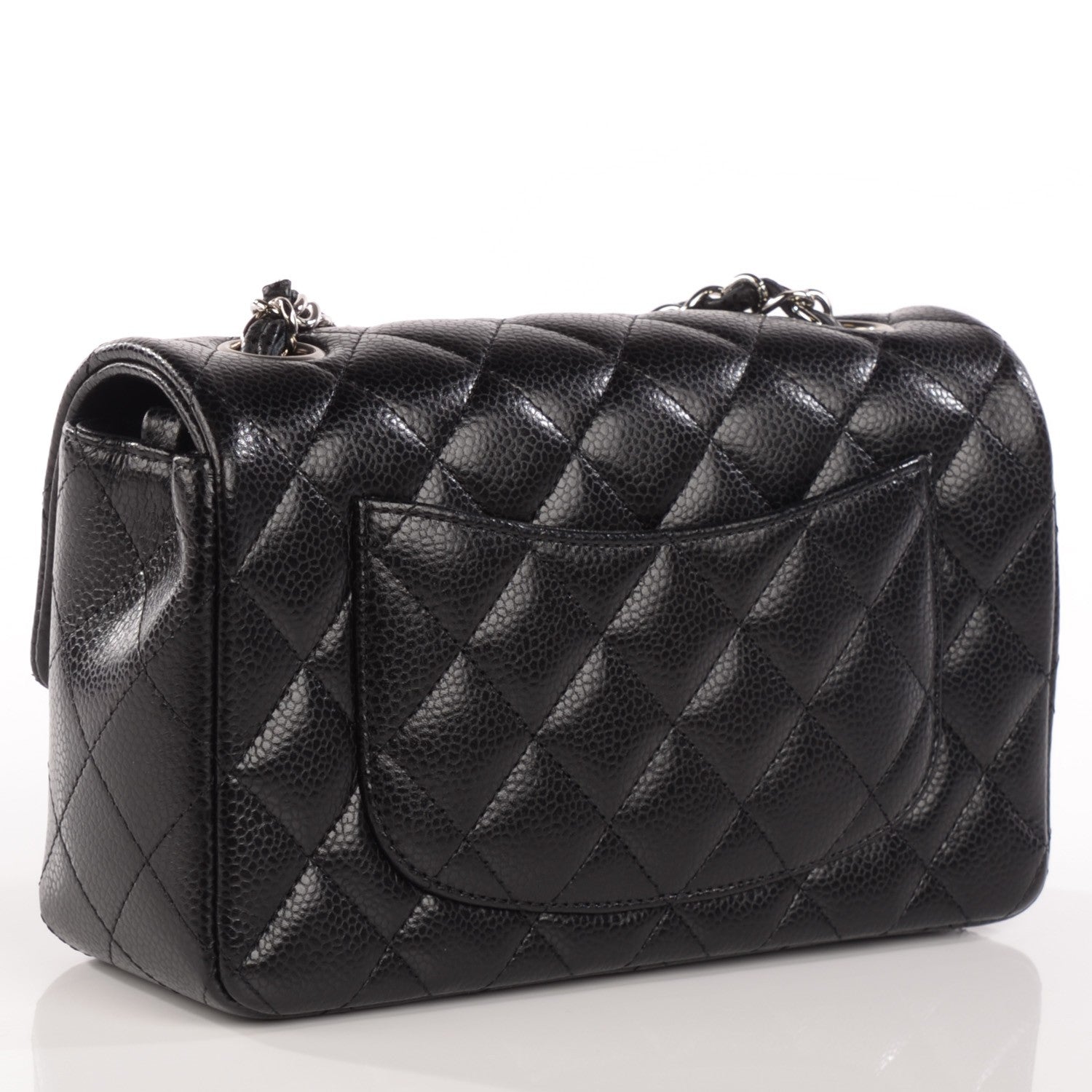Chanel Caviar Quilted Mini Rectangular Flap Black 3 of 9