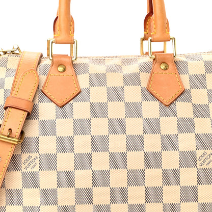 Louis Vuitton Damier Azur Speedy Bandouliere 25 8 of 12