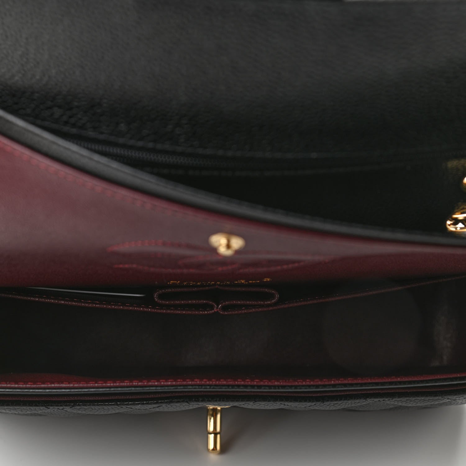 Chanel Caviar Quilted Medium Double Flap Black 5 of 10