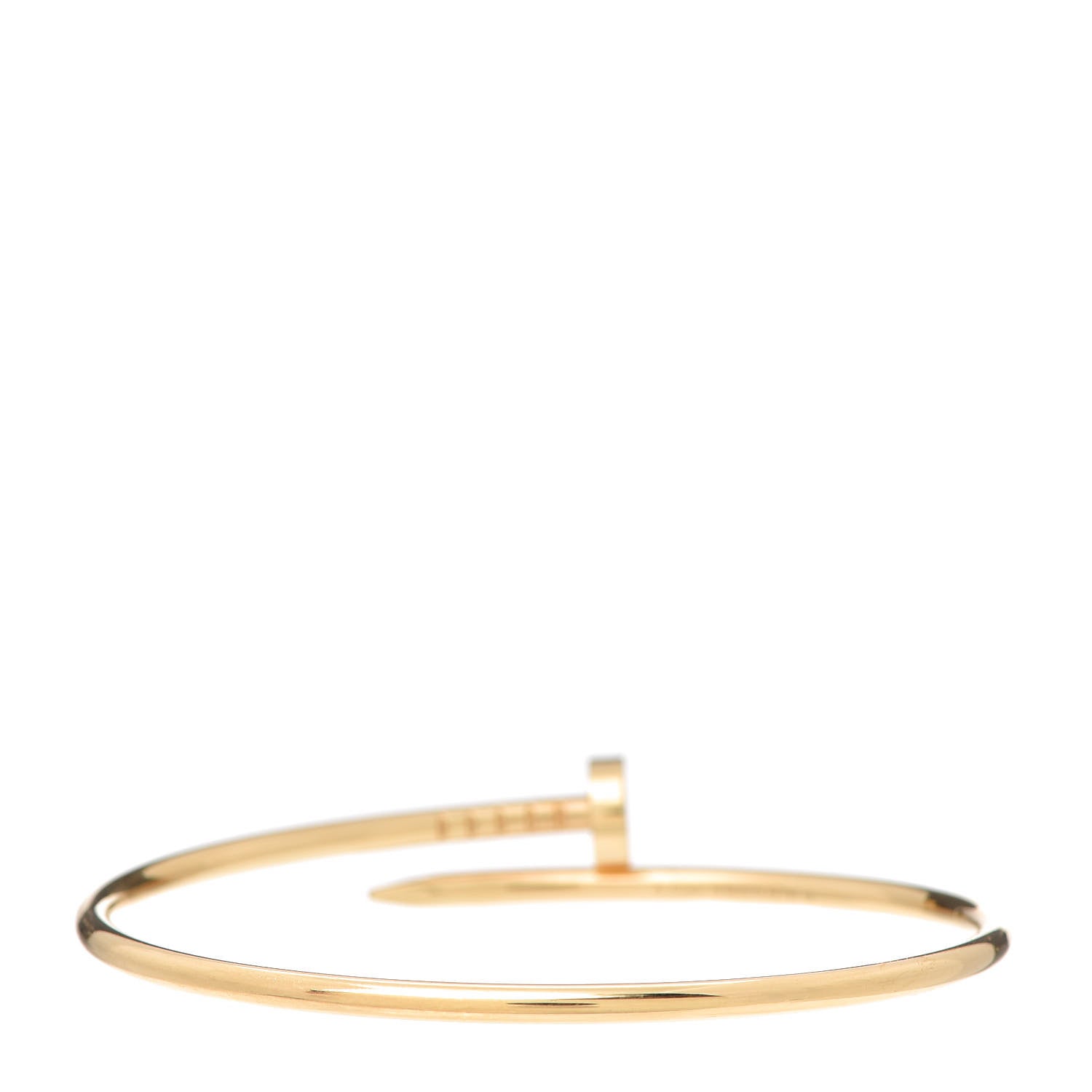 Cartier 18K Yellow Gold Small Juste Un Clou Bracelet 16 3 of 6