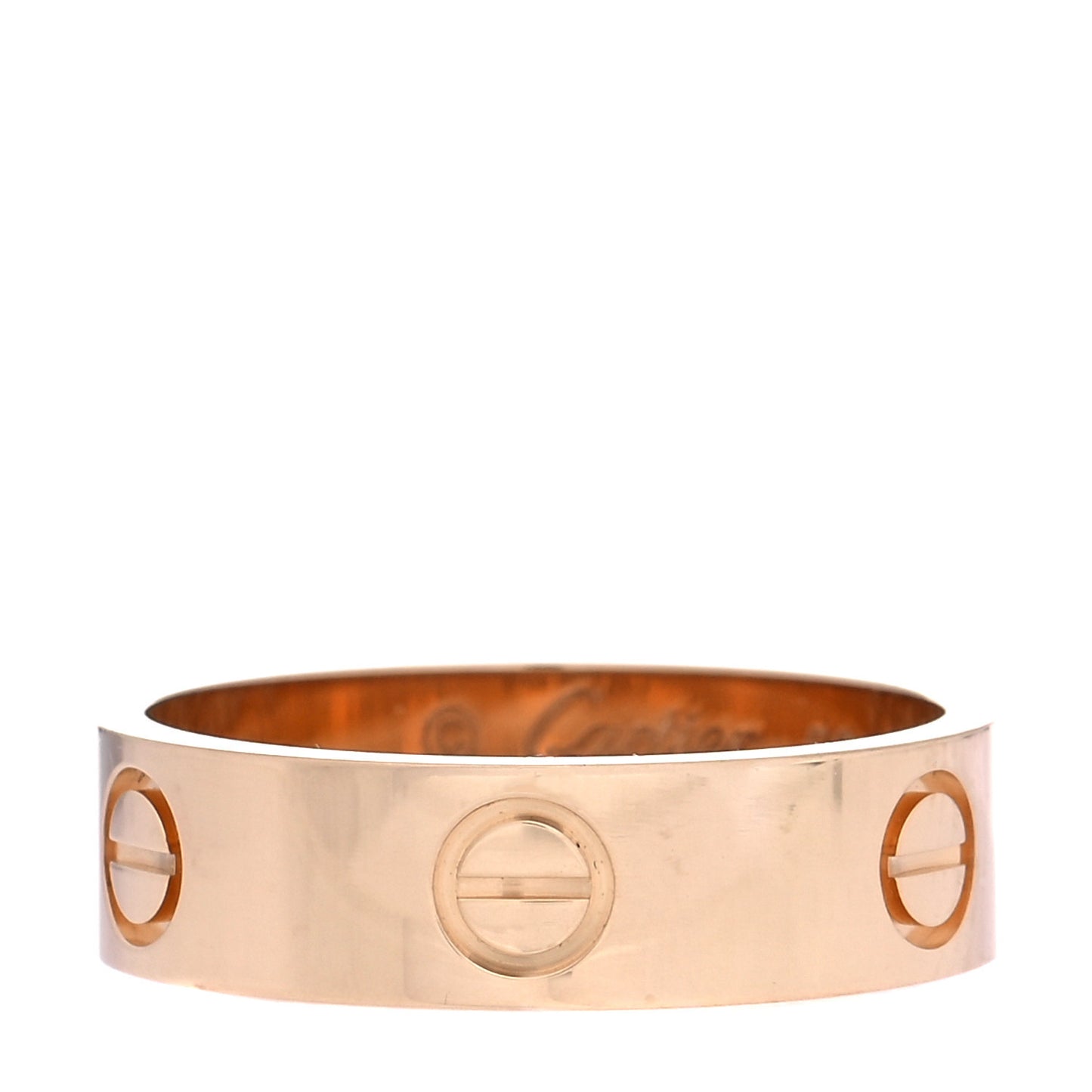 18K Yellow Gold 5.5mm LOVE Ring 56 7.5