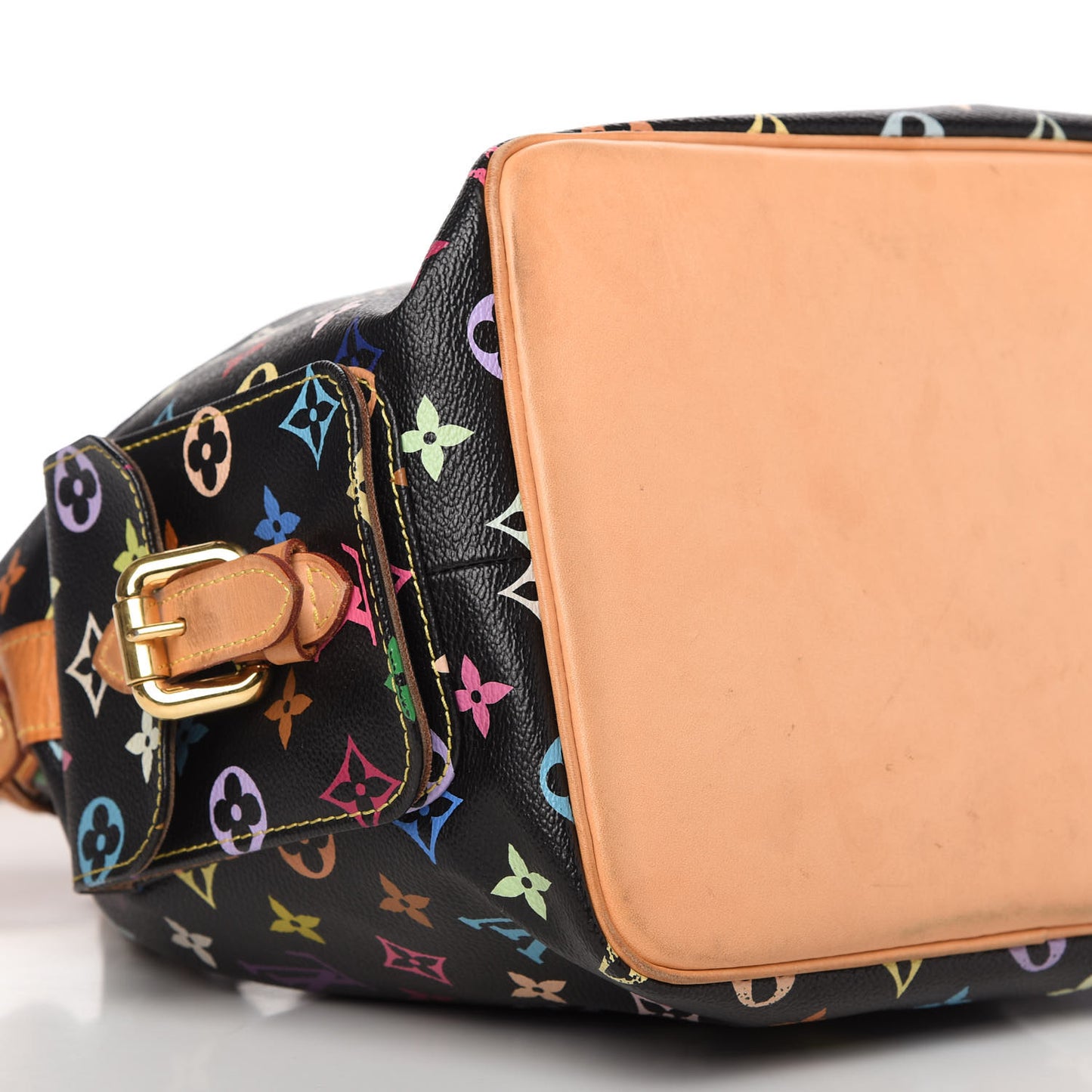 Monogram Multicolor Petit Noe Black