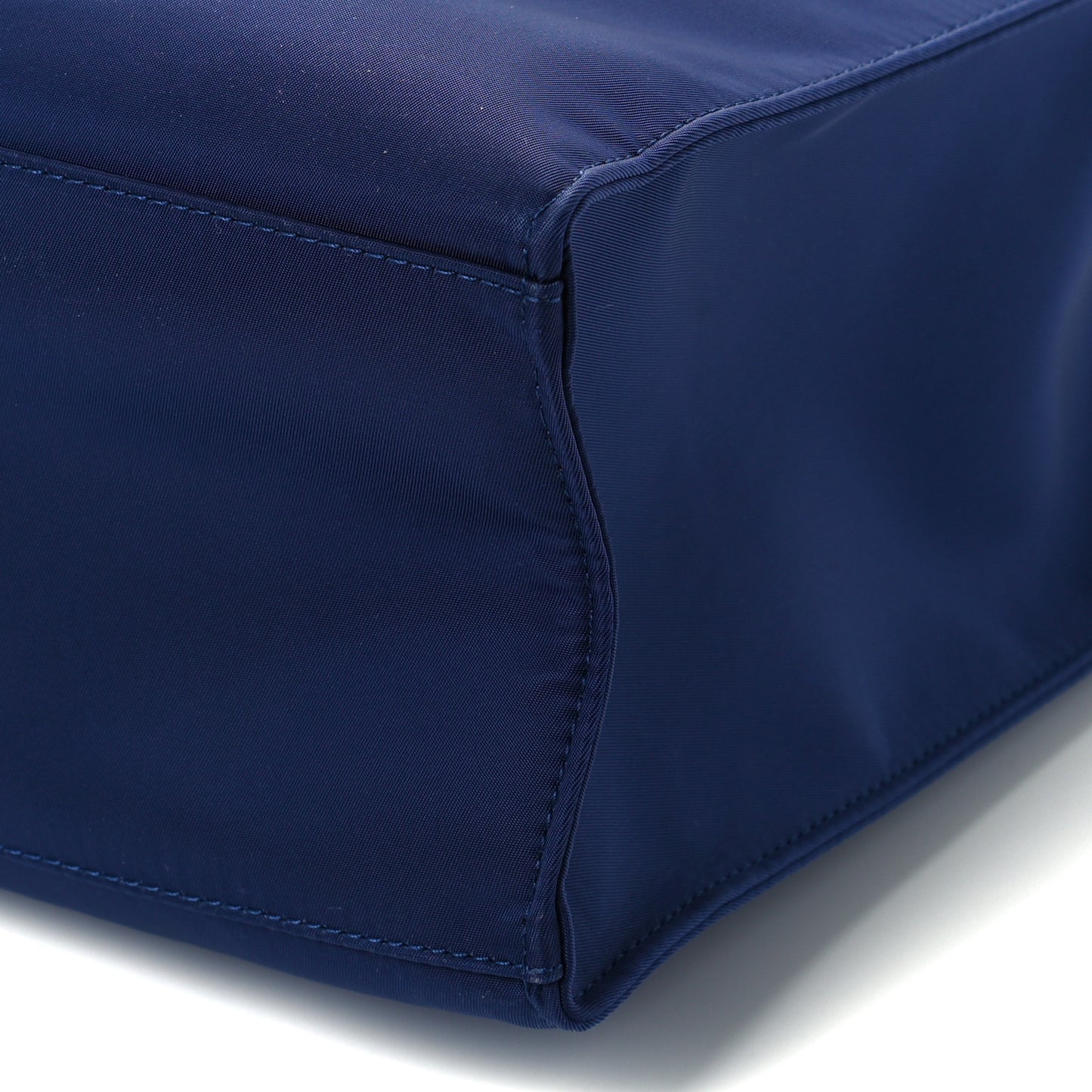 Canvas VLogo Reversible Tote Blue
