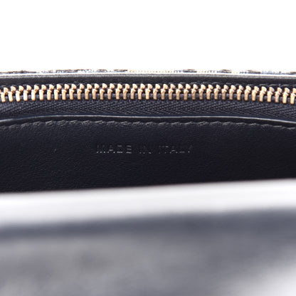 Christian Dior Oblique Saddle Belt Bag Blue 6 of 11