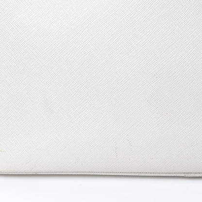 Prada Saffiano Lux Medium Tote Talco 17 of 20