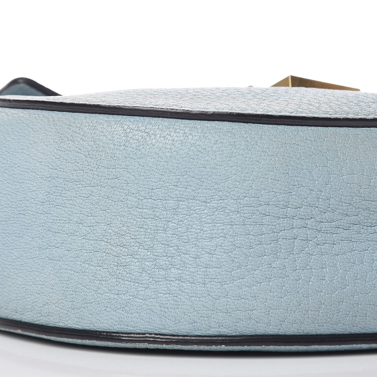 Chloe Grained Lambskin MIni Drew Shoulder Bag Cloudy Blue 8 of 9
