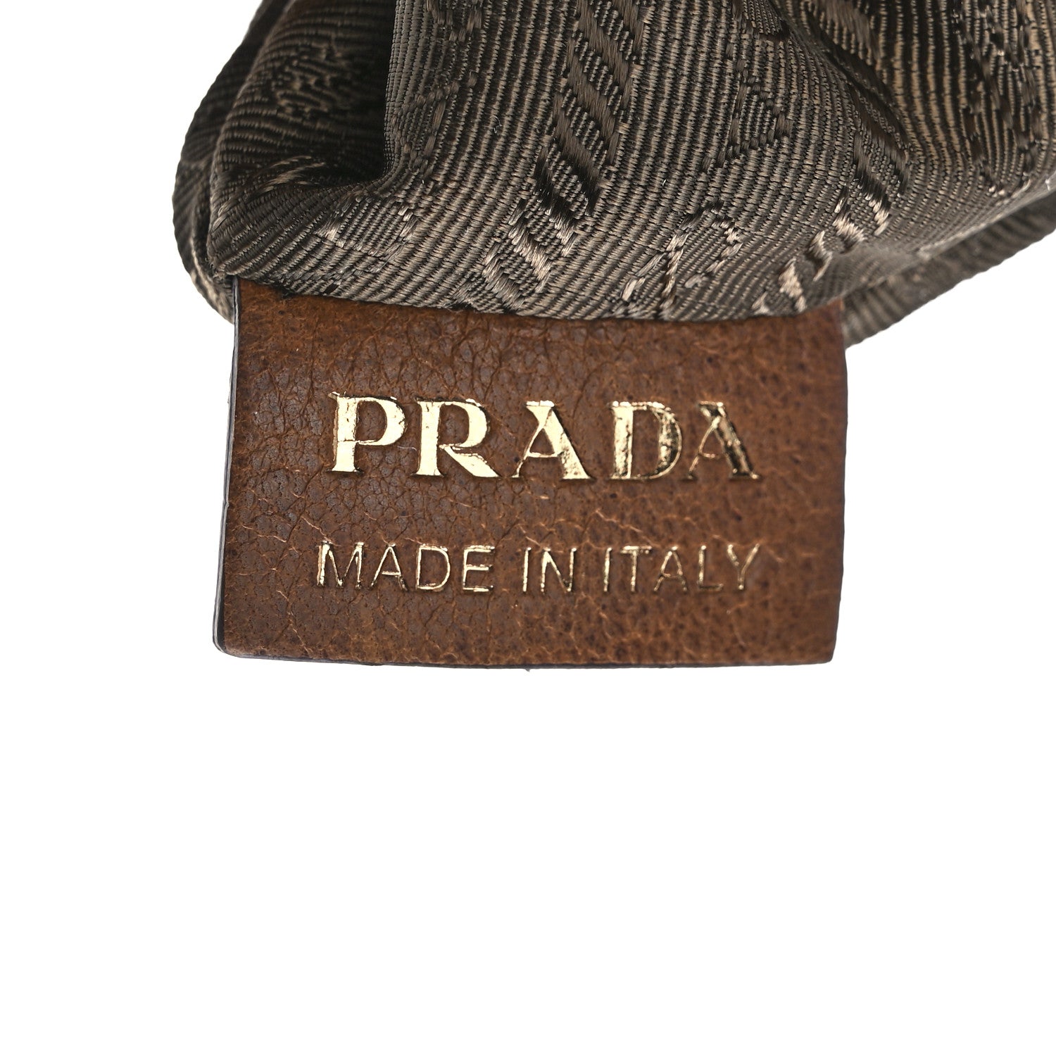 Prada Cervo Shine Tote Nocciolo 7 of 13