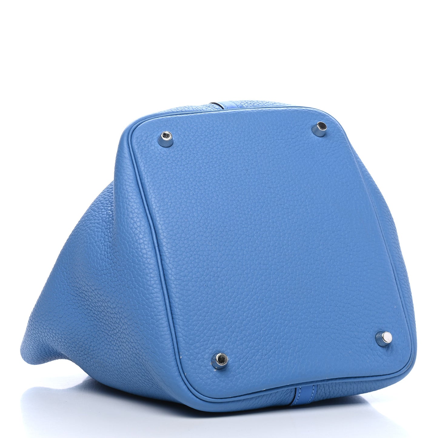 Taurillon Clemence Swift Picotin Lock 22 MM Bleu Paradis