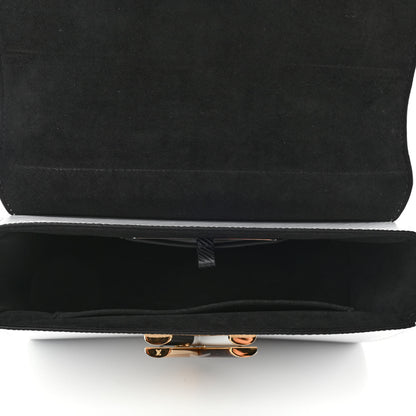 Louis Vuitton Epi Tortoiseshell Twist Shoulder Bag MM Black White 5 of 6