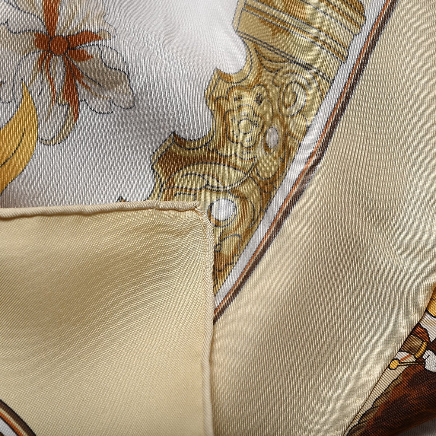 Silk Copeaux Scarf 90