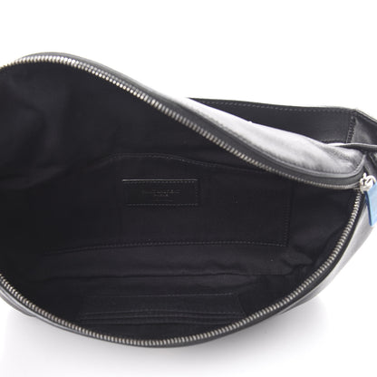 Saint Laurent Calfskin Monogram Belt Bag Black 4 of 11