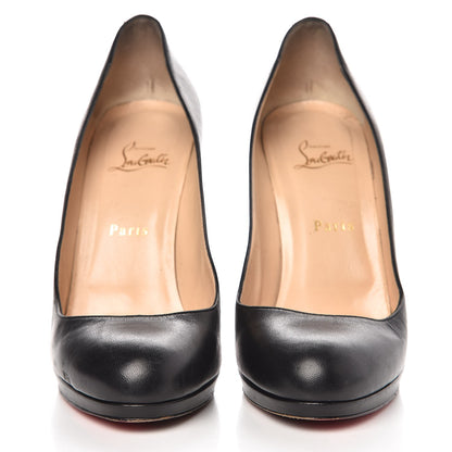 Christian Louboutin Calfskin Bruges 120 Pumps 40 Black 2 of 27