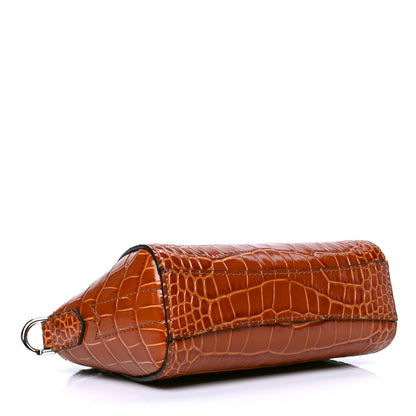 Givenchy Calfskin Crocodile Embossed Nano Antigona Tan 3 of 5