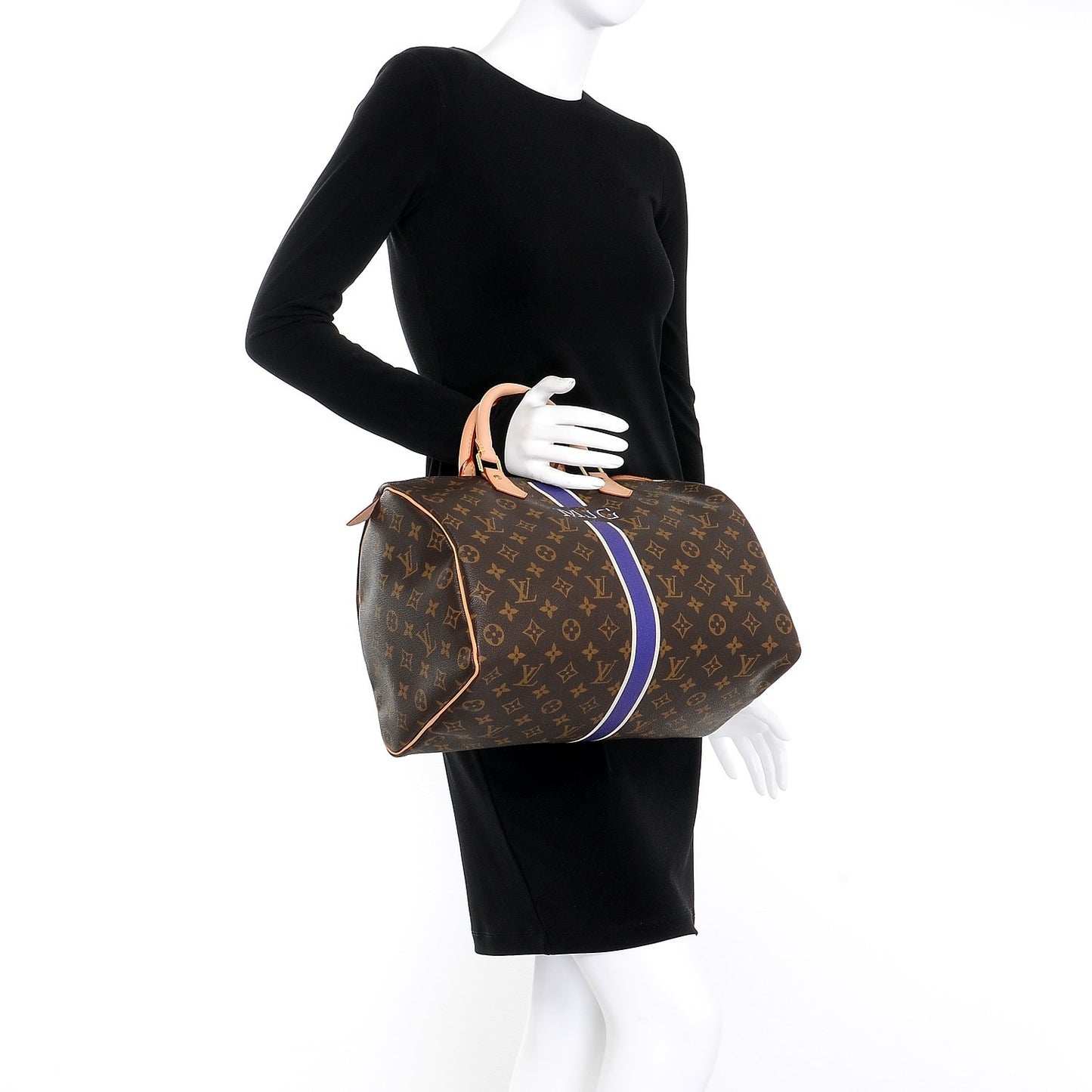 Monogram My LV Heritage Speedy 35 Violet White