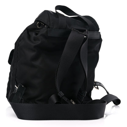 Prada Tessuto Nylon Saffiano Small Backpack Black 3 of 8