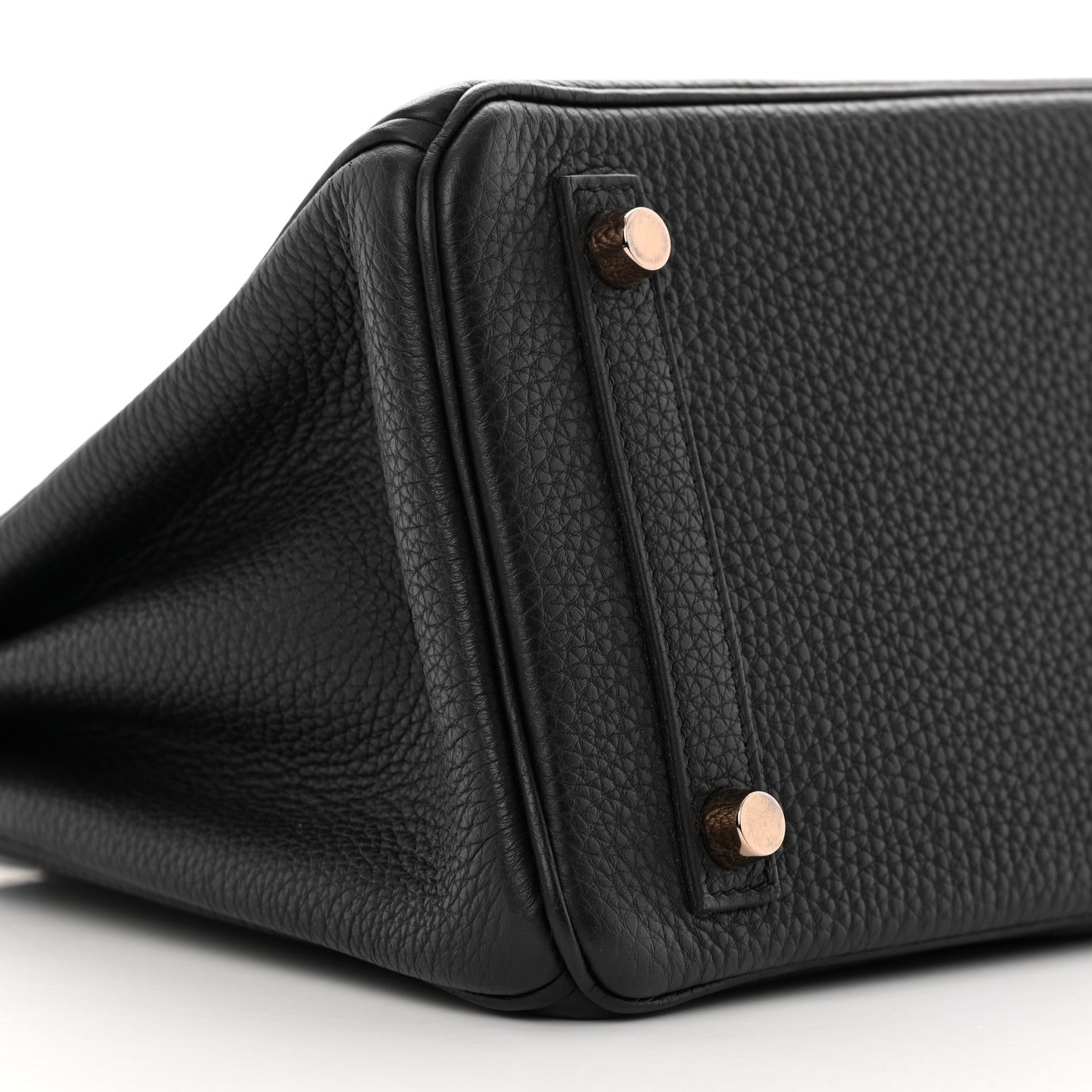 Hermes Togo Birkin 25 Black 9 of 12