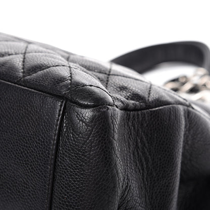 Chanel Caviar Quilted Grand Shopping Tote GST Black 12 of 16