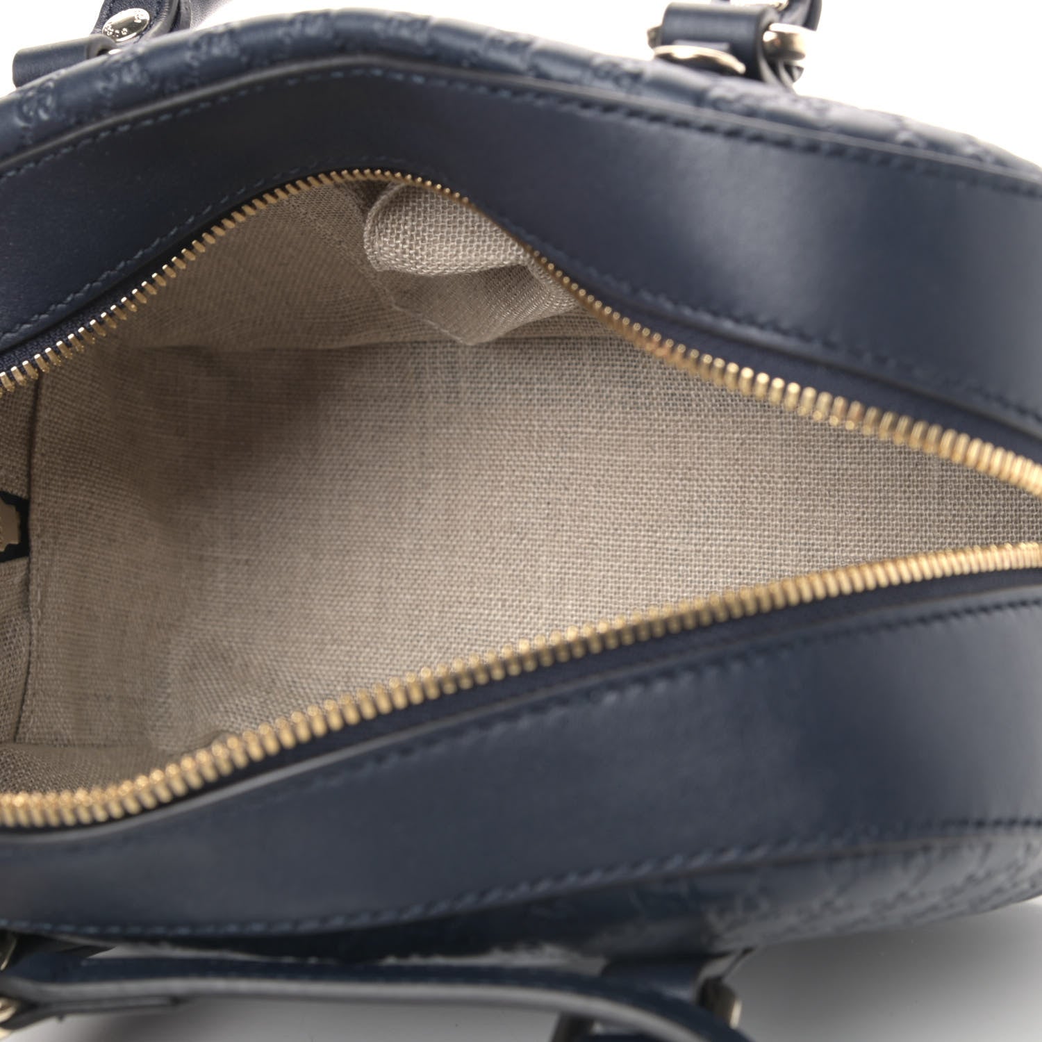 Gucci Soft Microguccissima Small Crossbody Bag Blue 4 of 4