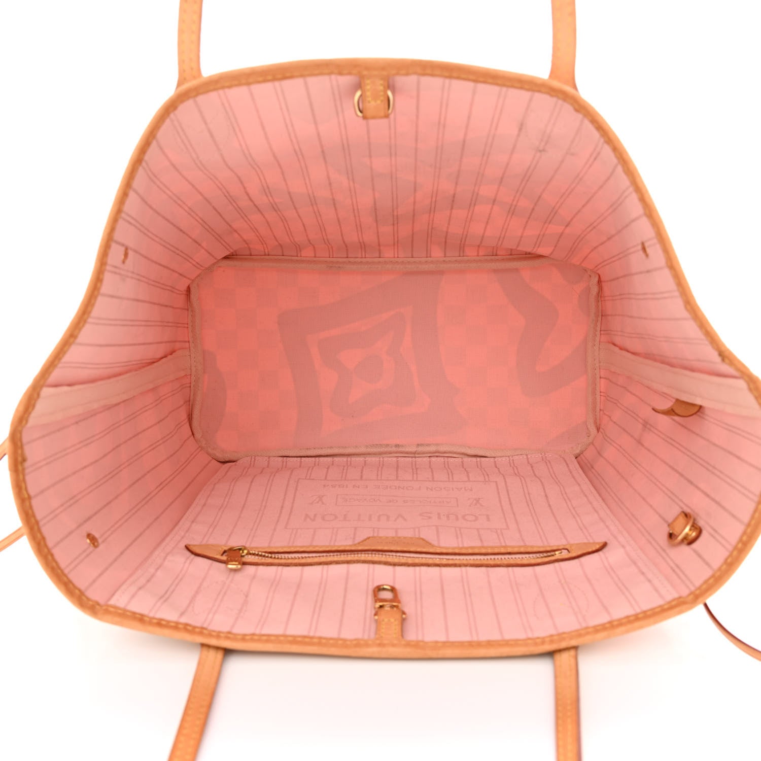 Louis Vuitton Damier Azur Tahitienne Neverfull MM 5 of 12