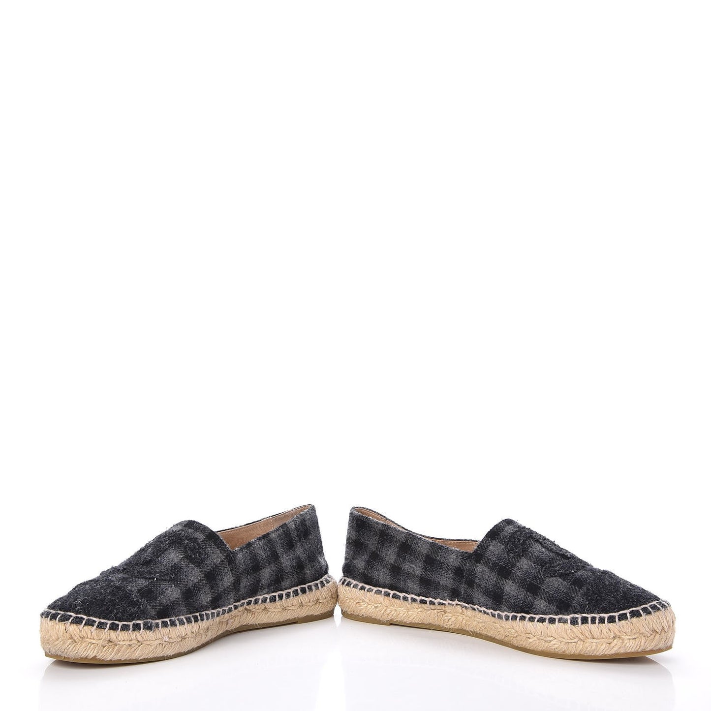 Flannel CC Espadrilles 37 Dark Grey Black