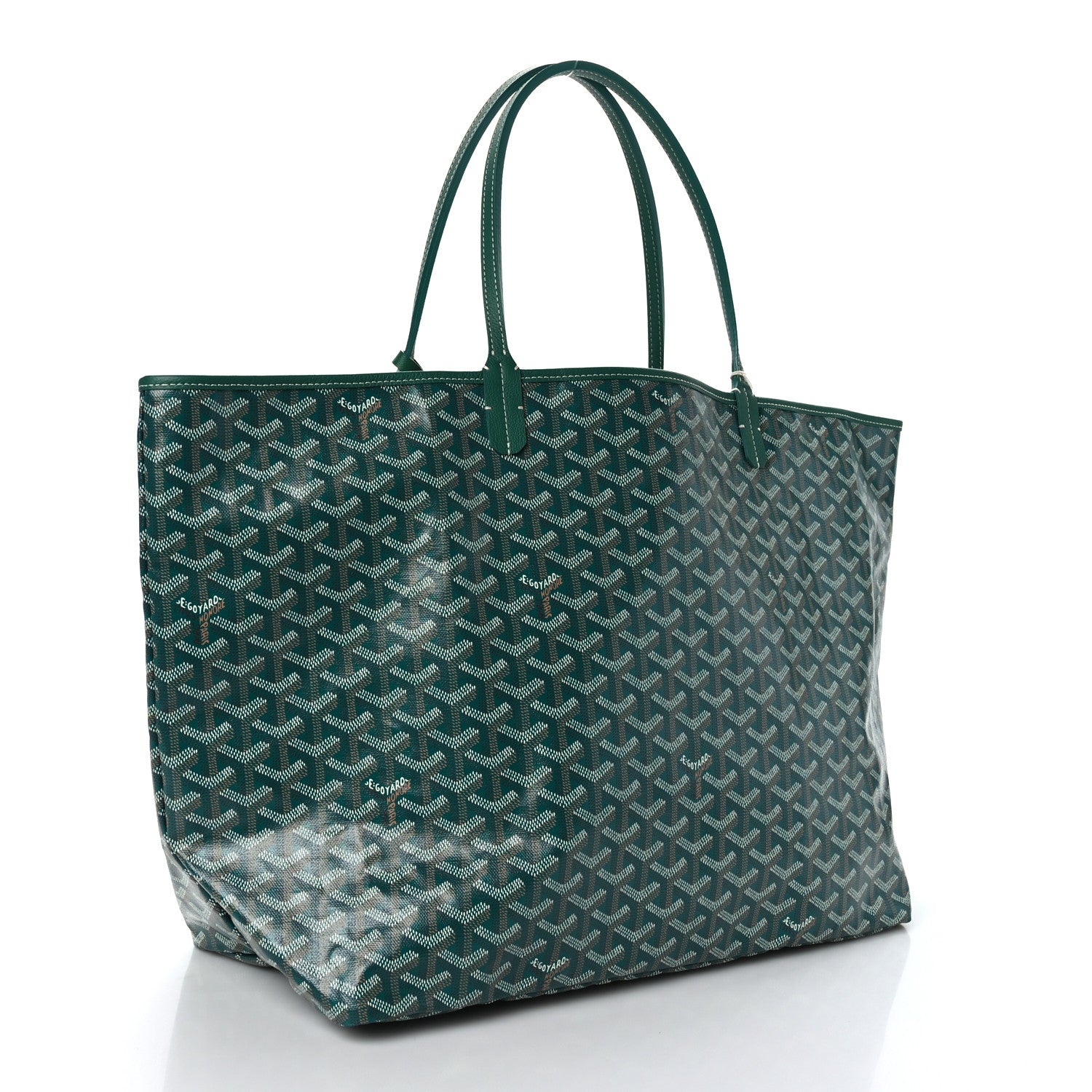 Goyard Goyardine Saint Louis GM Green 4 of 10