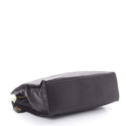 Chanel Lambskin CC Shoulder Bag Black 4 of 10