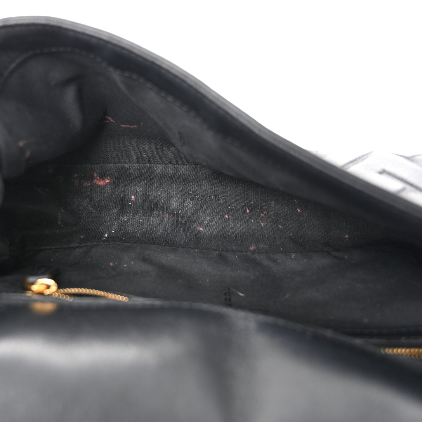 Nappa FF 1974 Embossed Baguette Black