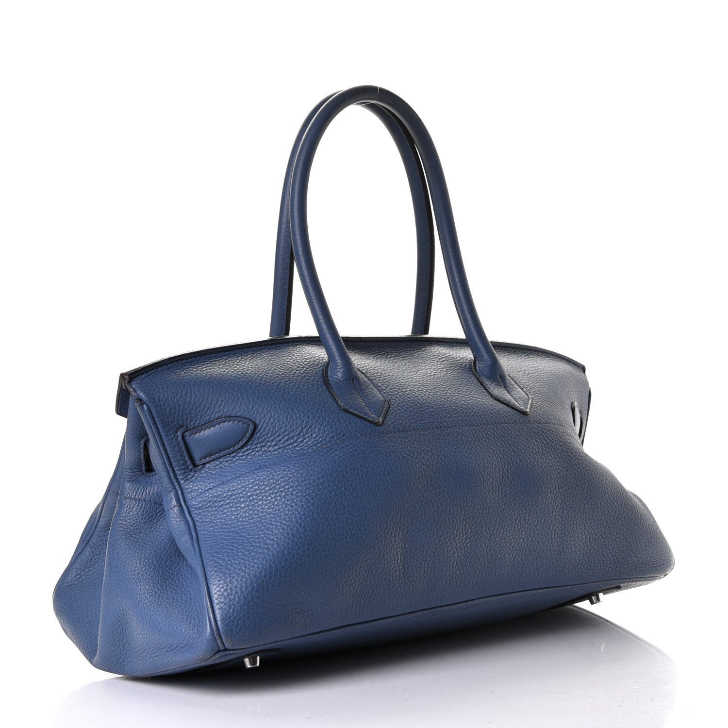 Hermes Taurillon Clemence JPG Birkin 42 Bleu Brighton 4 of 5