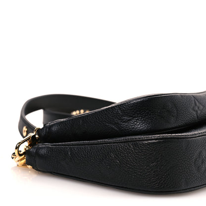 Louis Vuitton Empreinte Monogram Giant Multi Pochette Accessories Black 8 of 9